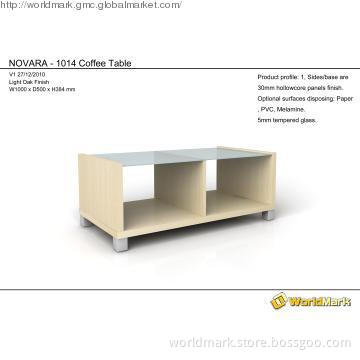 Coffee Table with Melamine Finish for Living Room